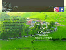 Tablet Screenshot of ferme-pedagogique.net
